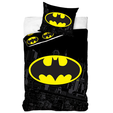 Pościel dla dzieci Batman, 140 x 200 cm, 70 x 80 cm