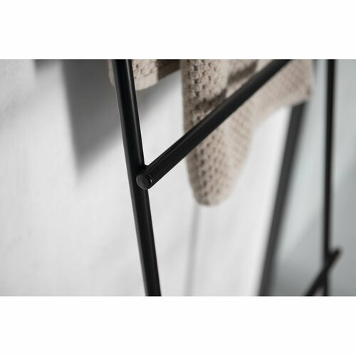 SAPHO SE121 Suport prosop Debut 50 x 186 x 3,2 cm,negru mat