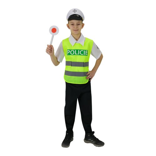 Rappa Kinderkostüm Verkehrspolizist, Größe S