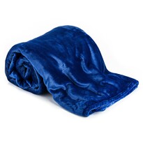 Pătură XXL / Cuvertură de pat albastru, 200 x 220cm