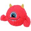 Nafukovací chlupatý míč Monster růžová, pr. 23 cm