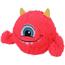 Nafukovací chlupatý míč Monster růžová, pr. 23 cm