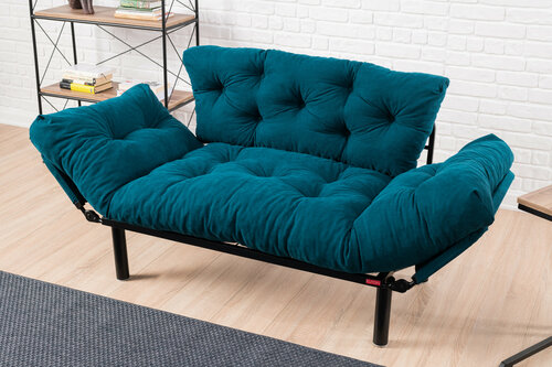 Sofa rozkładana Nitta Petrol Blue