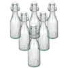 Skleněná láhev s clip uzávěrem, 0,5 l, 6 ks