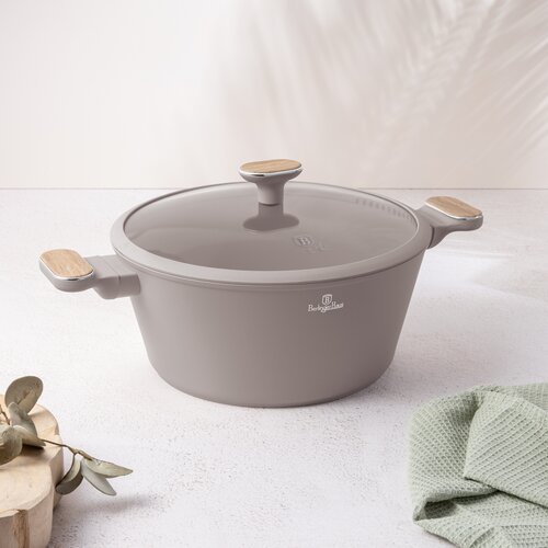 BerlingerHaus Taupe Nordic titánbevonatú edénykészlet, 10 db