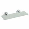 SAPHO XQ601 X-Square polica za brisače z drogom 65x 11 x 21,5 cm, srebrna