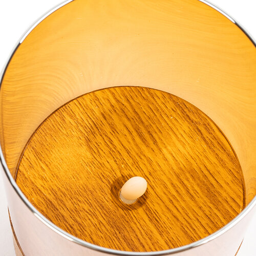LED świeczka w szkle Amber, 10 x 15 cm