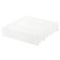 Organizator de sertar Compactor Free, alb