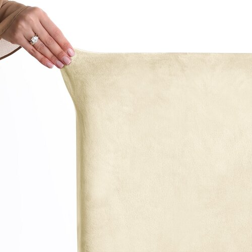 Restilo Napinac za stol Sento krem, 48 x 48 x 58 + 10 cm, komplet 6 kos