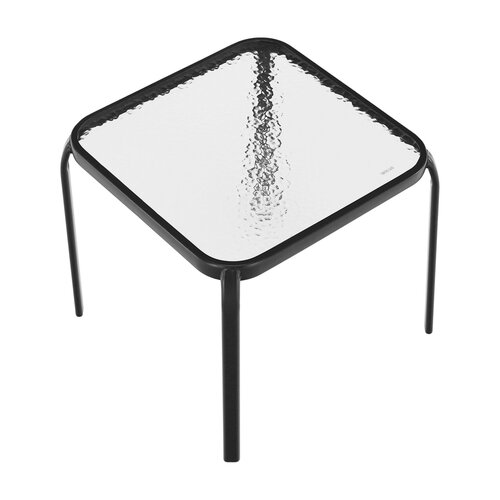Garten Beistelltisch, Stahl/Edelstahl Glas, RAMOL