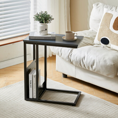 Pomožna miza v industrijskem slogu, 50 x 30 x 60cm