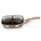 Berlinger Haus Сковорода-гриль з кришкою Rosegold Metallic Line, 28 см