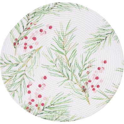 Winter Berry karácsonyi tányéralátét, 38 cm