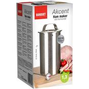 Banquet Šunkovar nerezový AKCENT 19 x 10 cm, 1,3 l