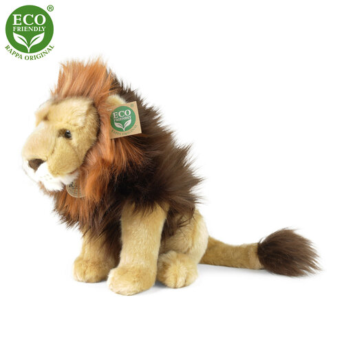 Rappa Plüss ülő oroszlán 25 cm ECO-FRIENDLY