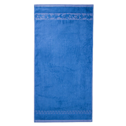 Ręcznik kąpielowy bambus Hanoi niebieski, 70 x 140 cm
