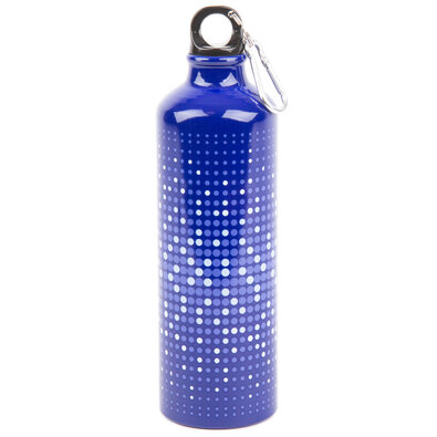 Športová hliníková fľaša 750 ml, modrá