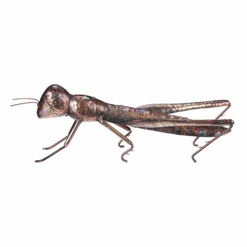 Kovová záhradná dekorácia Kobylka, 37 x 12 x 14 cm