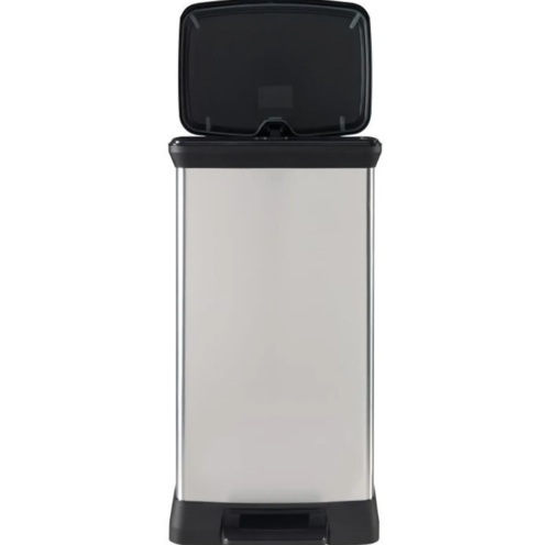 Curver Pedal koš za smeti Silver, 50 l