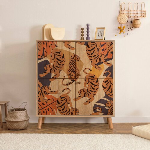 Schrank Tigris Orange