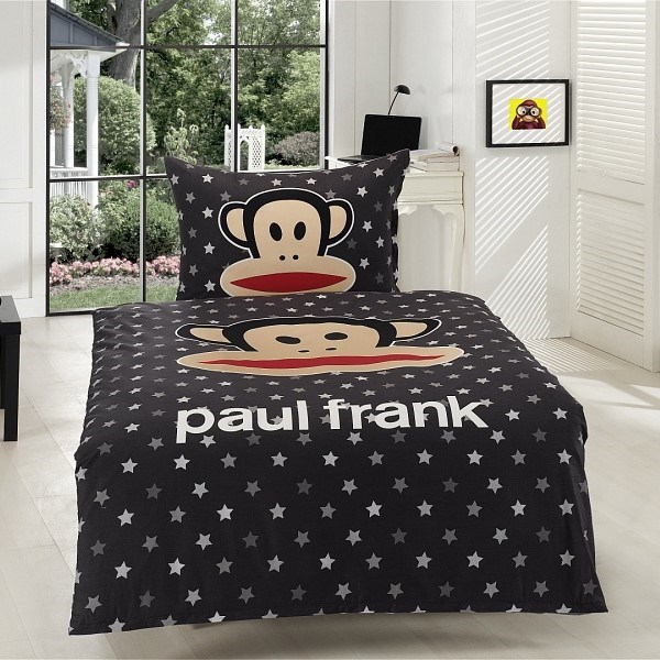 Matějovský Bavlněné povlečení Paul Frank Star, 140 x 200 cm, 70 x 90 cm