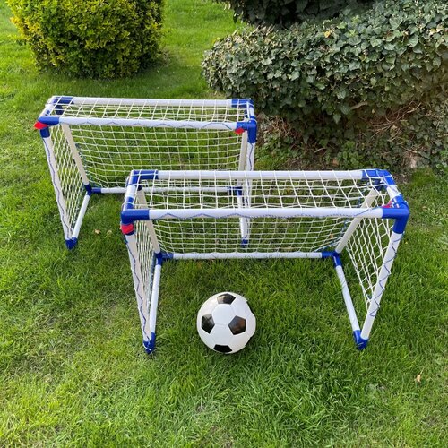 My Hood 308219 set de porți de fotbal și mingeTarge t Sport Junior, 3 buc