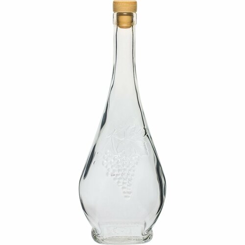 Sticlă cu dop Luigi, 0,5 l