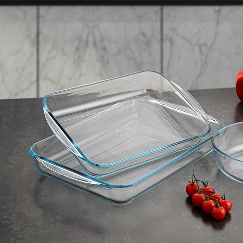 Pyrex stekleni pekač 3,7 l, 40 x 27 x 6 cm