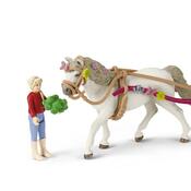 Schleich 42467 Hintó a lovas bemutatóra, 24,5 x 19 x 6,6 cm