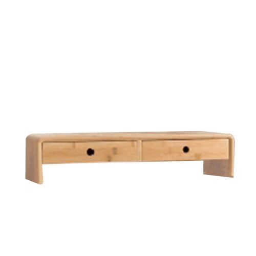 Bambusni podstavek za monitor Elaro, tip 2, 66 x20 x 13 cm