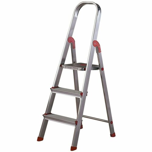 Aluminiowe stopnie Rolser do użytkuprofesjonalnego Unica, 3 stopnie, 3 stopnie