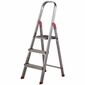 Scară din aluminiu pentru uz profesional Rolser Unica, 3 trepte
