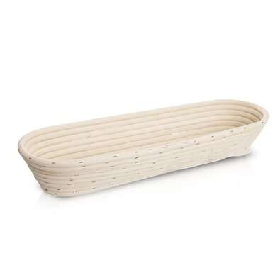 Orion Ovale Rattan-Schale, 43 x 16 x 7 cm