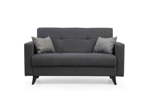 Rozkládací pohovka Polya Dark Grey
