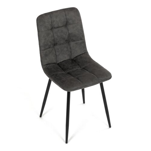 Scaun de sufragerie Vintage CT-281 BK3, negru