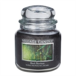 Obrázok Village Candle Vonná svíčka ve skle, Bambus - Black Bamboo, 397 g, 397 g