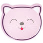 Hatu Macska gyerek műanyag sámli rózsaszín, 29,6x 20,5 x 26 cm