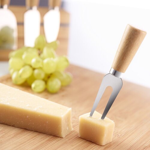 Westmark Set of 4 cheese knives with stand