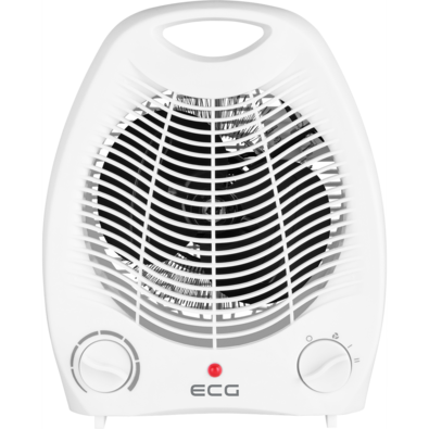 ECG TV 3030 Heat R White ventilator z ogrevanimzrakom, bel