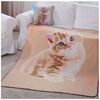 Domarex Koc Puppy Sweet Cat beżowy, 130 x 160 cm