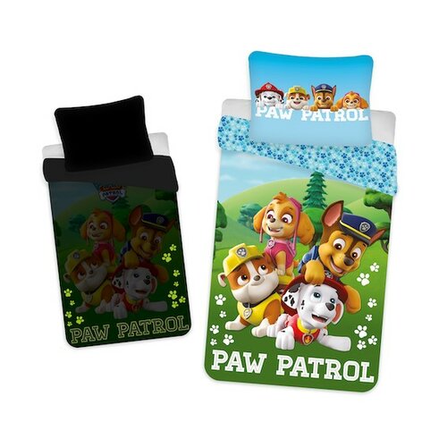 Dětské bavlněné povlečení Paw Patrol, 140 x 200 cm, 70 x 90 cm