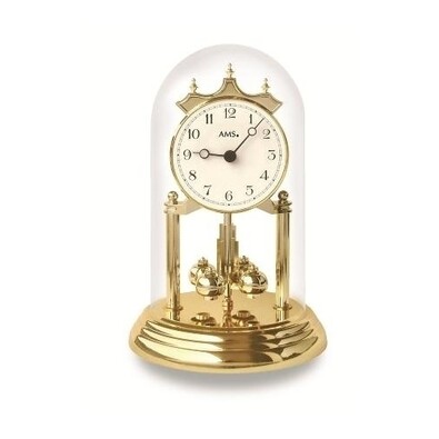 Zegar stołowy AMS 1201, złoty