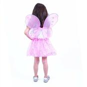 Kostium Rappa Tutu różowy motyl,  3 szt.