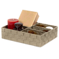 Compactor ruha- és kiegészítő-rendszerező TEX32 x 25 x 8 cm, taupe