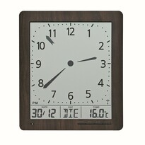 Цифровий настінний та настільний годинник AMS5893, 21 x 24 см