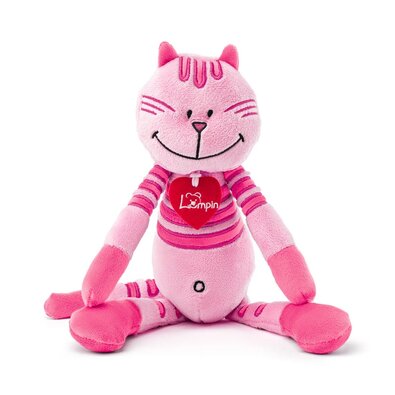 Lumpin Kočka  Rosalie, střední - růžová, 38 cm