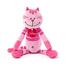 Lumpin Pisica Rosalie, medie - roz, 38 cm