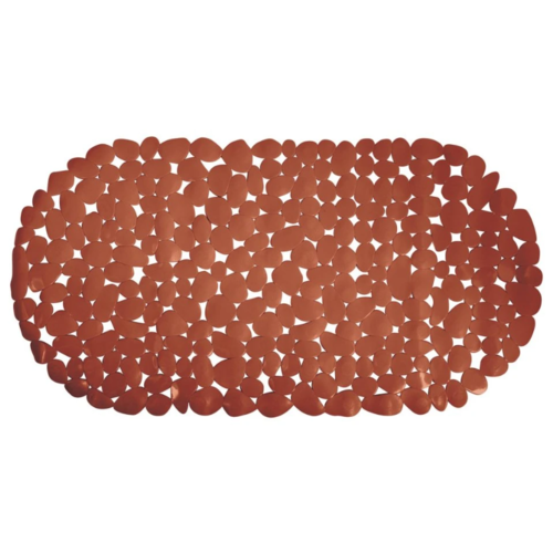 Spirella Protiskluzová podložka do vany GALETS, terakota, 99 x 39 cm