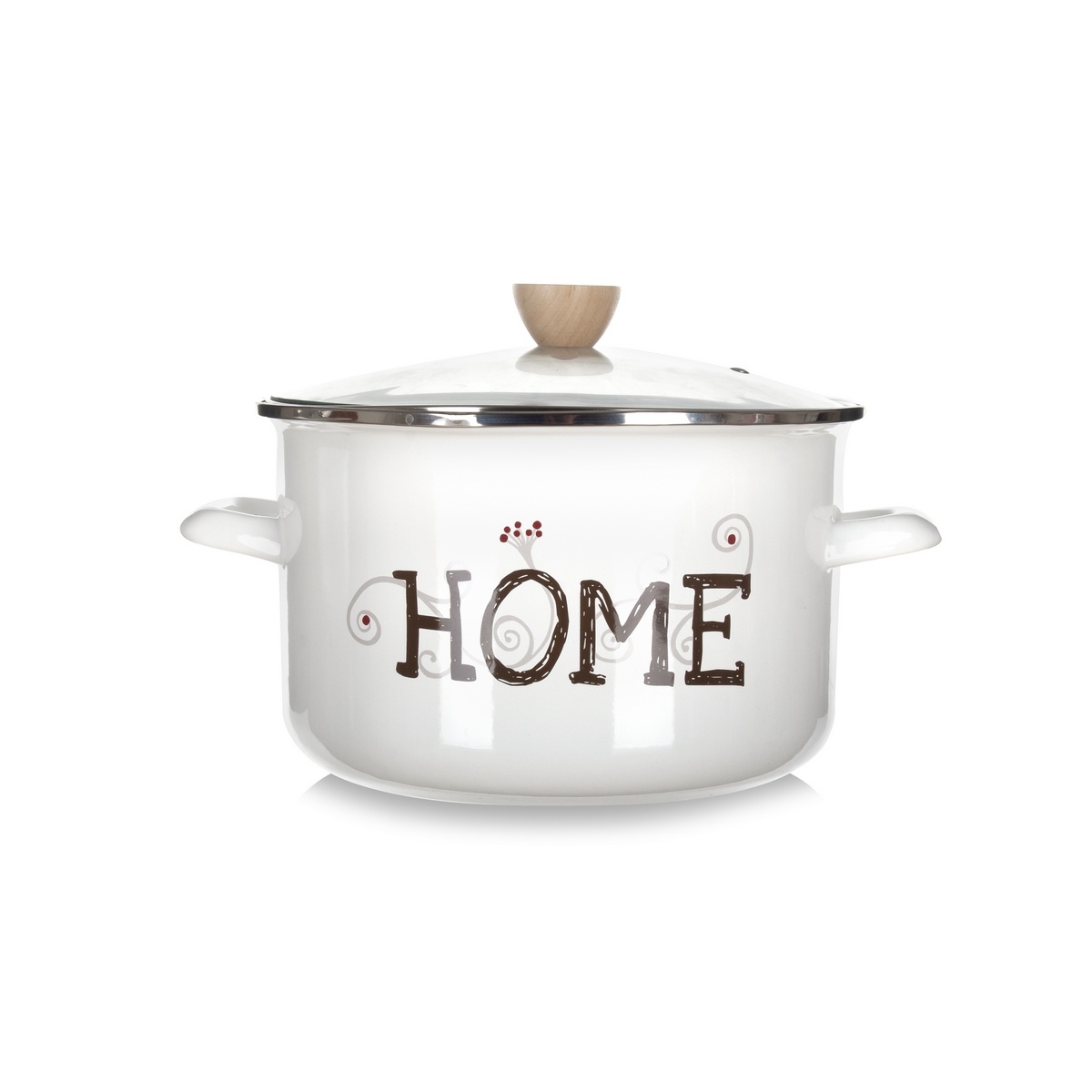 Banquet Smaltovaný hrniec Home, 22 cm