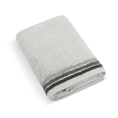 Bellatex Frotteehandtuch Léga hellgrau, 50 x 100 cm